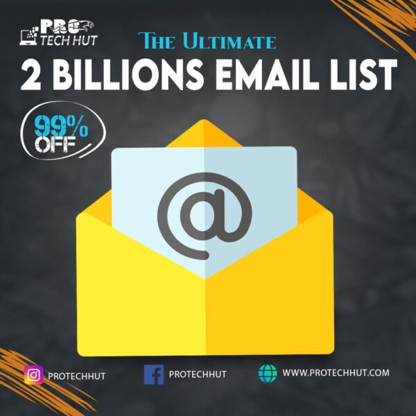 The Ultimate 2 billion Email list-protechhut.com