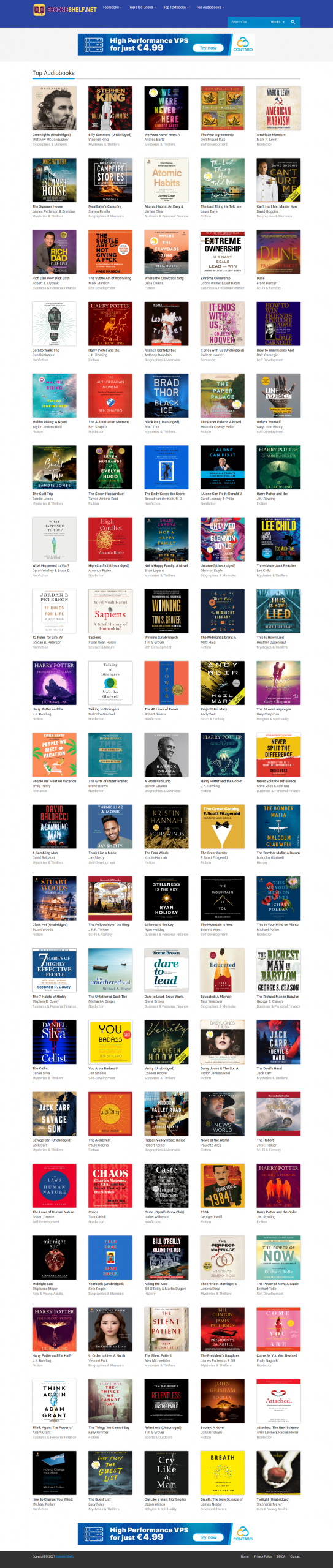 Top Audiobooks - Ebooks Shelfprotechhut.com